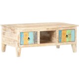  Stolić za kavu 100 x 55 x 40 cm od grubog drva bagrema | shoptok.hr