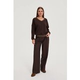 Marisse WOMEN'S SWEATSHIRT Z-BL-4801 BROWN | Shoptok.si