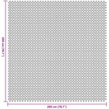  Teppi za šator Plava 200 x 200 cm Poliester | shoptok.hr