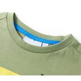  Dječja majica kratkih rukava svijetla kaki 116 | shoptok.hr