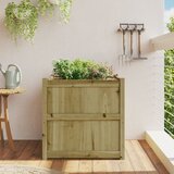  Vrtna sadilica 70 x 70 x 70 cm od impregnirane borovine | shoptok.hr