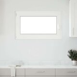 vidaXL Podrumski prozor "RISOR" 100x50 cm Okretno-nagibni DIN lijevi bijeli | shoptok.hr