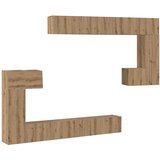 TV Jedinice Zidne 4 pcs Umjetnički hrast Konstruirano drvo | Eponuda.ba
