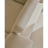 Kave Home Bež nastavljiva sedežna garnitura iz šenilje 214 cm Aurum – | Shoptok.si