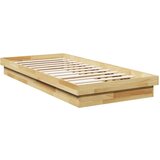  Okvir kreveta bez madraca 90x200 cm Puno hrastovo drvo | shoptok.hr