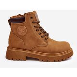 EVENTO PE1 Leather Lined Fur-Lined Boots Trapper Camel Felizia | Eponuda.ba