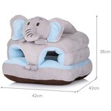 Chipolino dječja fotelja Elephant Blue | shoptok.hr