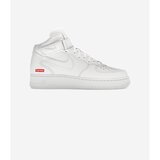 Nike Visoke superge Air Force 1 Mid Supreme White Bela Cene