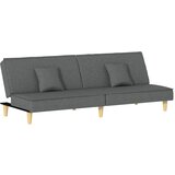 Maison Chic Raztegljiv kavč - Raztegljivi divan temno sivo blago, (21728282) | Shoptok.si