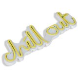 WALLXPERT zidna LED dekoracija Chill Out Yellow | ePonuda.com