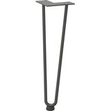  Noge s ukosnicama za stolić za kavu 4 kom. antracit 42 cm puni čelik | shoptok.hr
