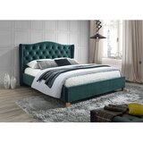  Tapecirani krevet ASPEN 200*160 cm - baršun - zelena | shoptok.hr