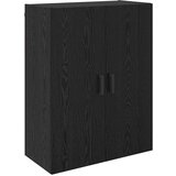 vidaXL Ormarčići montirani na zid 2 pcs Crni hrast 69.5 x 34 x 90 cm | shoptok.hr