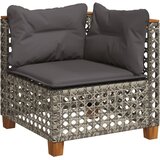  11-dijelni set vrtnih sofa od poliratana s jastucima sivi | shoptok.hr
