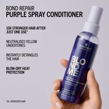 Schwarzkopf Professional Blondme Bond Repair Purple Spray Conditioner vijoličen balzam v pršilu 150 ml | Shoptok.si
