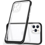 HURTEL OVITEK OVITEK Z OKVIRJEM ZA IPHONE 12 PRO ČRN, (21973187) | Shoptok.si