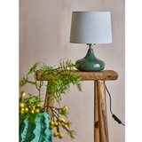 Bloomingville Temno zelena namizna svetilka s tekstilnim senčilom (višina 28 cm) Loa – | Shoptok.si