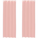 Voile zavjese s ušicama 2 kom narančaste 140x260 cm | shoptok.hr