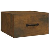  Zidni noćni ormarići 2 kom dimljenog hrasta 35x35x20 cm | shoptok.hr