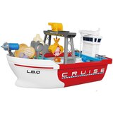 Lean Toys Interaktivna otroška ribiška ladja z vodnim sistemom in dodatki | Shoptok.si