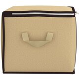  Kutija za pohranu s prozirnim bočnim oknom Krem 50 x 30 x 25 cm - Krem 1 50 x 30 x 25 cm | shoptok.hr