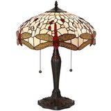  Endon 64085 - Stona lampa Tiffany DRAGONFLY 2xE27/60W/230V prečnik 41 cm | Eponuda.com