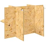  Osnovica za terarij Smeđa 80 x 50 x 50 cm OSB | shoptok.hr