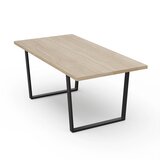 Blumfeldt Bearsdon blagovaonski set, ploča stola i metalne noge stola, industrijski stil, stabilan, moderna | shoptok.hr