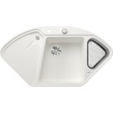 Blanco sudoper DELTA II-F InFino SILGRANIT pribor 18/10, s dalj.upr. - GLEČER BIJELA | shoptok.hr