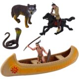  Set figurica sa totemom i indijskim kajakom | Shoptok.si