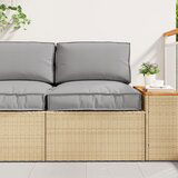 vidaXL Zunanja blazina Siva Poliester 50 x 50 x 12 cm Cene