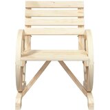  Vrtne stolice 4 kom od masivne jelovine | shoptok.hr
