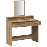  Toaletni stol s ladicama Umjetnički hrast 100 x 41 x 140 cm | shoptok.hr