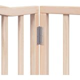 vidaXL Vrata za pse s vratašcima 12 panela sklopiva 960 cm drvo topole | shoptok.hr