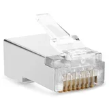 modularni konektor (10 kom.) (Cat6a sftp RJ45, srebrni)