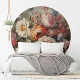  Okrugla fototapeta - The scent of garden flowers 140x140 | shoptok.hr