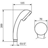 Rosan RUČICA TUŠA KING PTREC2 | ePonuda.com