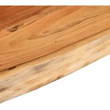  Zidna polica 80x20x2,5 cm pravokutna bagremovo drvo živi rub | Eponuda.ba
