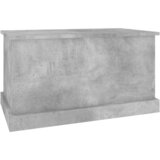  Kutija za pohranu boja betona 70 x 40 x 38 cm konstruirano drvo | shoptok.hr