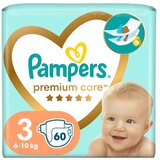 Pampers plenice Premium Care, velikost 3 (6-10 kg), 60 kos | Shoptok.si