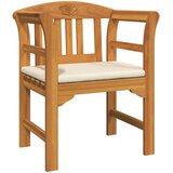  Set za odmaranje u vrtu s jastukom 3 pcs Čvrsto drvo akacije | Eponuda.ba
