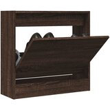  The Living Store Omarica za čevlje rjavi hrast 60x21x57 cm inženirski les - Omarica Za Čevlje, (21485813) | Shoptok.si