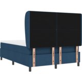Box Spring krevet s madracem - Plava 140x190 cm Tkanina | shoptok.hr
