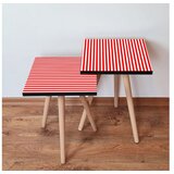 Hanah home sklapajući Stočić 2 Komada 2SHP339 - Crveno | ePonuda.com