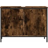 Ormarić za umivaonik boja dimljenog hrasta 80x30x60 cm drveni | shoptok.hr