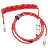 Ducky Premicord USB cable 1.8 m USB A USB C Pink | shoptok.hr
