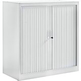 eurokraft pro Omara z rolojem, ŠxG 1000 x 450 mm, višina 1050 mm, svetlo siva | Shoptok.si