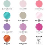 NOBEA UV & LED Nail Polish gel lak za nohte z uporabo UV/LED lučke sijajen odtenek Morange #10 6 ml | Shoptok.si