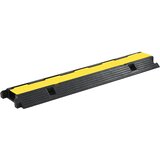 vidaXL Podna za&scaron;tita za kabele most s 1 kanalom od gume 100 cm cijene