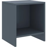 Furnova Nočne omarice 2 kosa svetlo sive 35x30x40 cm trdna borovina, (21926062) | Shoptok.si